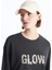 Lcw Vision Bisiklet Yaka Pul Payetli Kadın Sweatshirt 3