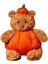 40 cm Cadılar Bayramı Balkabağı Ayı Peluş Oyuncak Bebek Kabak Teddy Bear Dekoratif Bebek (Yurt Dışından) 1