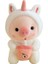 Sevimli Dönüşüm Süt Çay Domuzu Bebek Piggy Peluş Oyuncak Yastık Kız Küçük Bebek Sekiz Inç Bebek Hediye (Yurt Dışından) 1