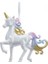 10CM Plastik Unicorn Yılbaşı Ağaç Süsü 1 Adet Mod.2 1
