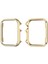Apple Watch Seri Se-6-5-4 44MM Uyumlu Alüminyum Metal Kasa Koruyucu Gold 2