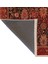 Kırmızı Temalı Geleneksel Motif Etnik Soyut Desenli Dekoratif Halı 1661 5