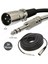 3 Pin Xlr Erkek To 6.35MM Stereo Enstrüman Mikrofon Ses Kablosu-20 Metre 3