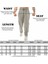 Desenli Natural Body Pantolon Şalvar Kesim Big Sam 1039 4