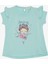 Kız Çocuk Tişört Bahar Temalı Balerin Kız Baskılı 1.5-5 Yaş, Su Yeşili 1