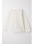 Kız Çocuk Uzun Kollu Tişört Basic 3-7 Yaş, Ekru 3