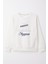 Erkek Çocuk Sweatshirt Yazı Baskılı 4-8 Yaş, Ekru 1