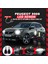 Peugeot 3008 2016-2019 Kısa Far Uyumlu Şimşek Etkili LED Xenon Llight Series H7 1