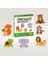 Baby Puzzle Orman Hayvanları Eğitici Oyun Kartları 3