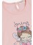 Kız Çocuk Tişört Bahar Temalı Balerin Kız Baskılı 1.5-5 Yaş, Pembe 3