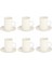 Porselen Double 6lı Kahve Fincanı Seti MTFK.0111 1
