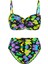 Rosa Kaplı Bikini Takımı 1