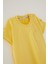 Erkek Bebek T-Shirt Cepli Kolları Düğme Akasesuarlı 9 Ay-3 Yaş Sarı 3