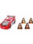 Samatlı Disney Pixar Drift ve Yarış Şimşek Mcqueen HXJ34 Lisanslı Ürün 5