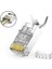Yeni Nesil Cat7 CAT6A Ez RJ45 Delikli Metal Jak Konnektör 2 Adet 1