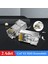 Yeni Nesil Cat7 CAT6A Ez RJ45 Delikli Metal Jak Konnektör 2 Adet 2