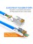 Yeni Nesil Cat7 CAT6A Ez RJ45 Delikli Metal Jak Konnektör 2 Adet 5