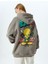 Tweety Oversize Sweatshirt Kapüşonlu Arkası Baskılı Lisanslı 4