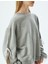 Oversize Sweatshirt Fiyonk Detaylı Bisiklet Yaka Uzun Kollu 5