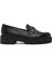 Gritti Kadın Siyah Deri Maskülen Loafer 24WFD110418 1