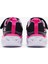 Heart Lights - Retro Hearts Büyük Kız Çocuk Siyah Işıklı Spor Ayakkabı 302689L Bkmt 5