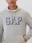 Erkek Gri Gap Logo Fransız Havlu Kumaş Sweatshirt 3