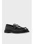 Emporio Armani Deri Mokasen Ayakkabı Erkek Ayakkabı X4A190 Xr207 K001 4