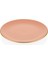 Pasta Tabağı 6lı Set Somon Basic Gold Detay Pembe Porselen 19 Cm 3