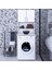 Banyo Dolabı Çamaşır Makinesi Dolabı 2