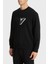 Streç Pamuklu Bisiklet Yaka Sweat Erkek Sweat 6D1M76 1jhsz 0999 3
