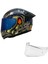 Rapıd 2 Spox Mavi-Gri Kask Mavi Cam+Spoiler 1