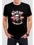 Black List Baskılı Siyah Unisex T-Shirt C974 1