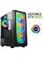 XSR536 I5 3470 16GB Ram 512GB M.2 Nvme SSD 4gb GTX1050 Ti Ekran Kartı 24" Dual Curved Oyun Bilgisayarı 2
