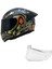 Rapıd 2 Spox Mavi-Gri Kask Siyah Cam+Spoiler 1