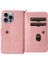 Kart Yuvası Standı ile IPhone 16 Pro Max Fermuar Poket Için Cüzdan Telefon Kılıfı (Yurt Dışından) 2