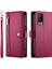 Oppo Oppo 5g Bilek Kayışı Kickstand Çok Fonksiyonlu Kart Yuvaları Için Flip Case (Yurt Dışından) 4