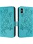 Kredi Kartı Yuvası ile IPhone X/xs Manyetik Cüzdan Pu Deri Kılıf (Yurt Dışından) 5