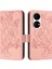 Kredi Kartı Yuvası Manyetik Cüzdan ile Huawei P50 Pro Pu Deri Kılıf (Yurt Dışından) 5