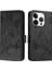 Kredi Kartı Yuvası ile IPhone 15 Pro Pu Deri Manyetik Cüzdan Kılıf (Yurt Dışından) 5