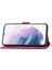 Samsung Galaxy S21 Ultra Kabartmalı Darbeye Bileklik Kartı Için Flip Case (Yurt Dışından) 5