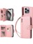 El Kayışı Kart Tutucu ile IPhone 16 Pro Max Manyetik Deri Kılıf (Yurt Dışından) 1
