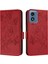 Motorola Moto G Oynamak Için Kılıf 4g 2024 Kredi Kartı Yuvası ile Manyetik Pu (Yurt Dışından) 5
