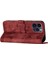 IPhone 16 Için Flip Case Pro Max Tutucu Kapak Çevirin Folio Kabartmalı Kedi (Yurt Dışından) 4