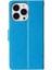 IPhone 16 Için Filp Durumda Pro Max Pu Deri Kickstand Kart Tutucu Manyetik (Yurt Dışından) 4