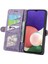 Samsung Galaxy A22 5g Için Flip Case Darbeye Basit Iş Deri (Yurt Dışından) 4