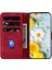 Xiaomi Poco M6 4g Kabartmalı Zambak Manyetik Kickstand Kart Için Flip Case (Yurt Dışından) 3
