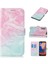 Samsung Galaxy A7 2018 Için Flip Case Mermer Desen Tam Koruma Pu (Yurt Dışından) 1