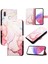 Samsung Galaxy A40 Pu Deri Cüzdan Kickstand Mermer Desen (Yurt Dışından) 1