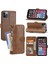 Iphone 12 Için Flip Case Pro Max Pu Deri Kickstand Anti Scratch Kart (Yurt Dışından) 1