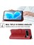 Google Piksel 8 Pro Kabartmalı Kickstand Manyetik Kapatma Için Cüzdan Kılıf (Yurt Dışından) 3